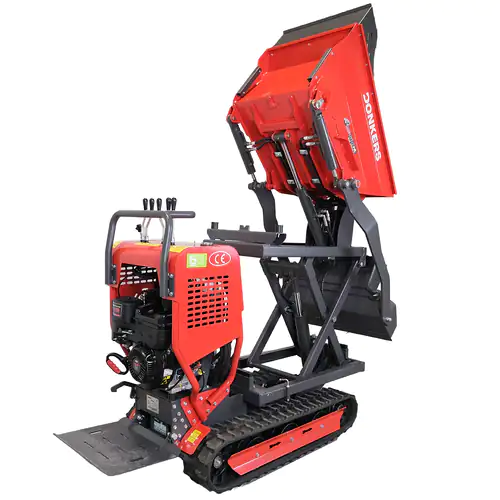 Mini Dumper Caixa Hidráulica c/ Elevação 500KG 10HP c/ Motor Briggs&Stratton A.E. Donker´s MD500HL